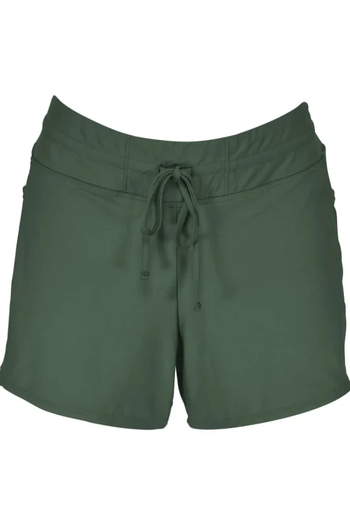 Sunsets Escape Island Green Laguna Swim Short Bottom< Plus Size