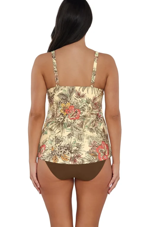 Sunsets Escape Island Spice Jenna Tankini Top< Tankinis