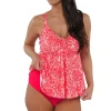 Sunsets Escape Majorca Marin Tankini Top< Plus Size | Underwire