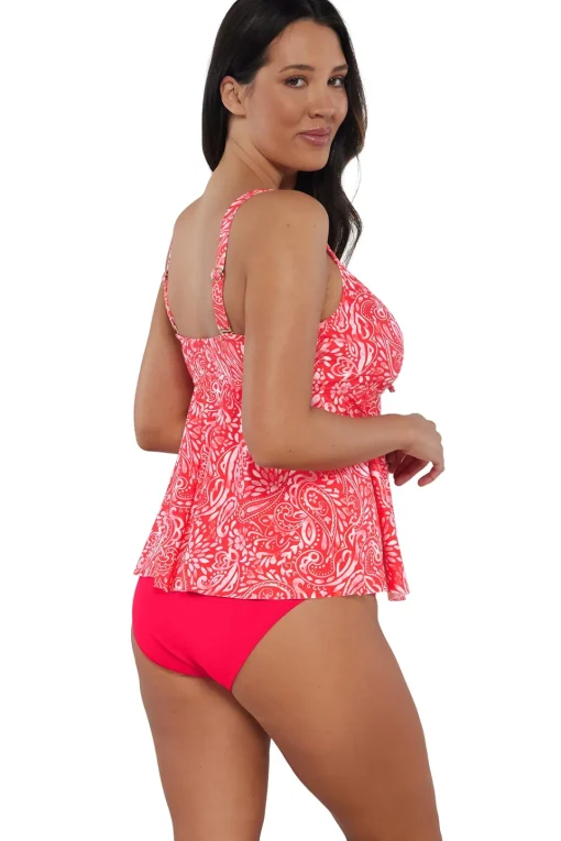 Sunsets Escape Majorca Marin Tankini Top< Plus Size | Underwire