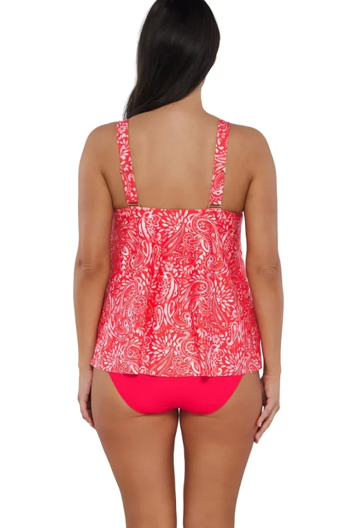 Sunsets Escape Majorca Sadie Tankini Top< Plus Size | Wire-Free