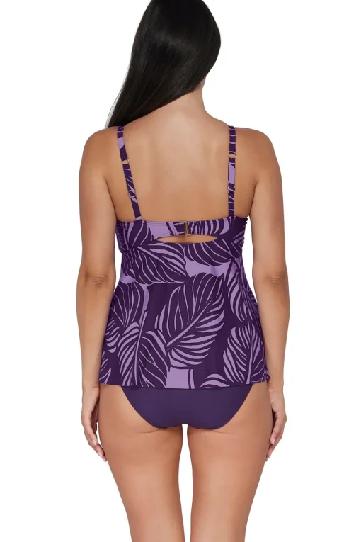 Sunsets Escape Mystic Palms Tori Tankini Top< Plus Size | Wire-Free