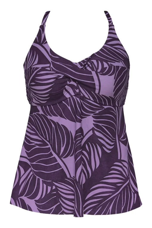 Sunsets Escape Mystic Palms Tori Tankini Top< Plus Size | Wire-Free