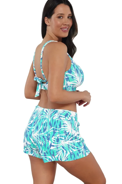 Sunsets Escape Sea Breeze Sandbar Rib Laguna Swim Short< Plus Size