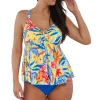Sunsets Escape Suncatcher Marin Tankini Top< Plus Size | Underwire