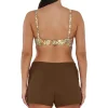 Sunsets Escape Tiki Brown Laguna Swim Short< Plus Size