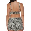 Sunsets Escape Venice Seagrass Texture Laguna Swim Short Bottom< Plus Size