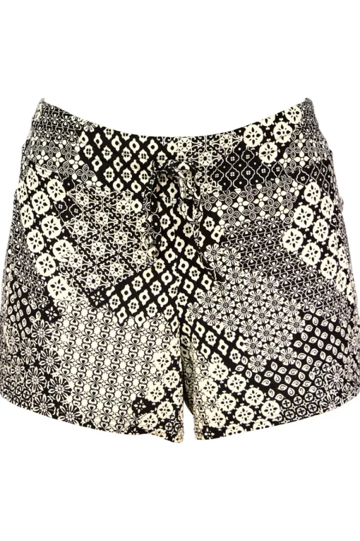 Sunsets Escape Venice Seagrass Texture Laguna Swim Short Bottom< Plus Size