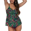 Sunsets Escape Welcome To Rio Tori Tankini Top< Plus Size | Wire-Free