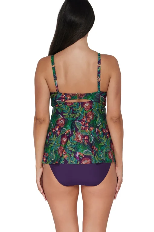 Sunsets Escape Welcome To Rio Tori Tankini Top< Plus Size | Wire-Free