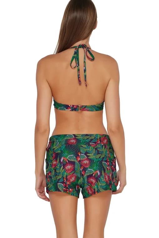 Sunsets Escape Welcome To Rio Laguna Swim Short Bottom< Plus Size