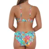 Sunsets Festive Floral Sandbar Rib Unforgettable Bottom< Plus Size | Bikini Bottoms