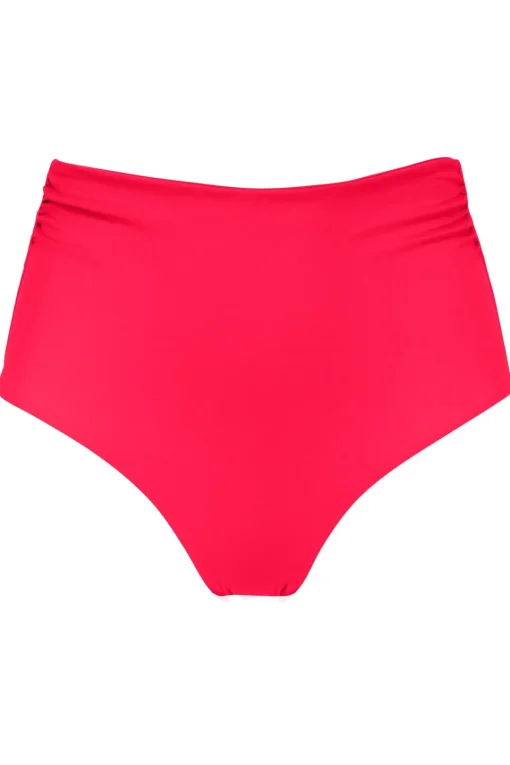 Sunsets Geranium Capri High Waist Bottom< Plus Size | Bikini Bottoms