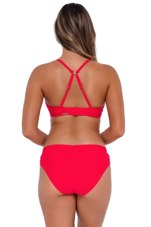 Sunsets Geranium Kauai Keyhole Top< Plus Size | Bra-Sized