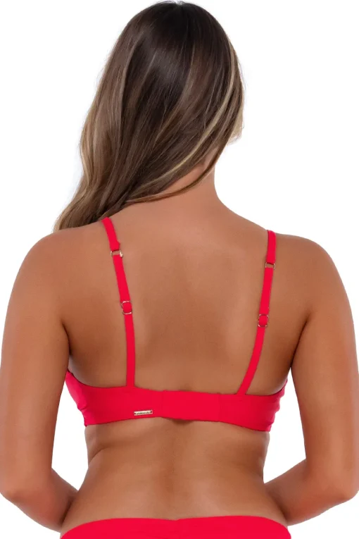 Sunsets Geranium Kauai Keyhole Top< Plus Size | Bra-Sized