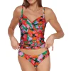 Sunsets Hummingbird Cove Simone Tankini Top< Wire-Free | Tankinis