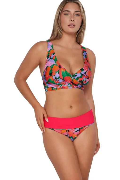 Sunsets Hummingbird Cove Elsie Top< Plus Size | Underwire