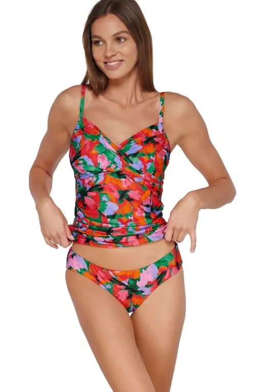 Sunsets Hummingbird Cove Simone Tankini Top< Wire-Free | Tankinis