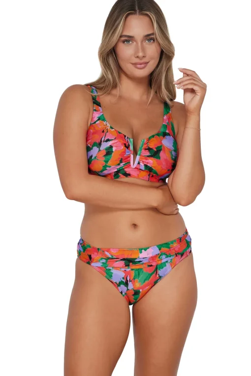 Sunsets Hummingbird Cove Vienna V-Wire Top< Plus Size | Underwire