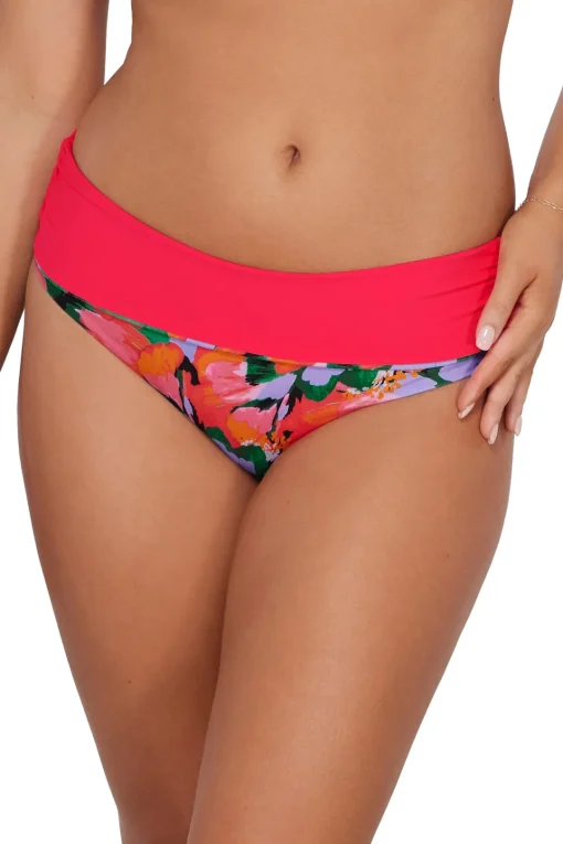 Sunsets Hummingbird Cove Capri High Waist Bottom< Plus Size | High-Waist