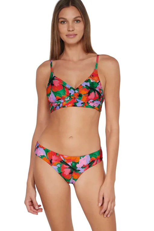 Sunsets Hummingbird Cove Alana Reversible Hipster Bottom< Low-Rise | Bikini Bottoms