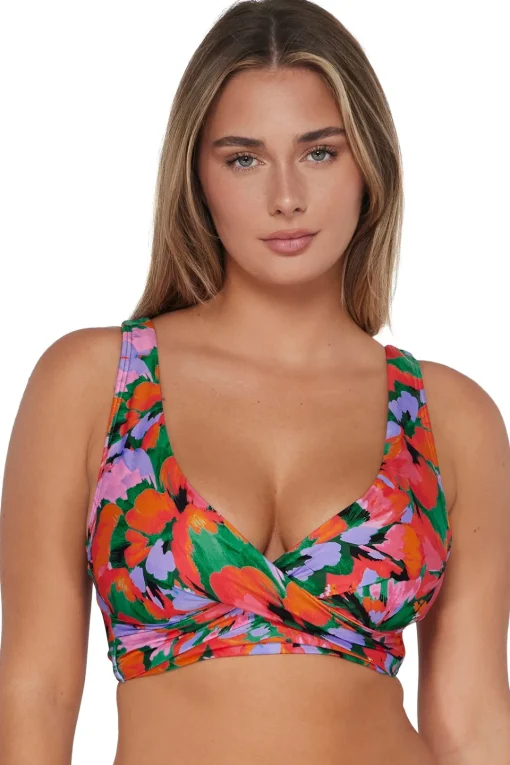 Sunsets Hummingbird Cove Elsie Top< Plus Size | Underwire