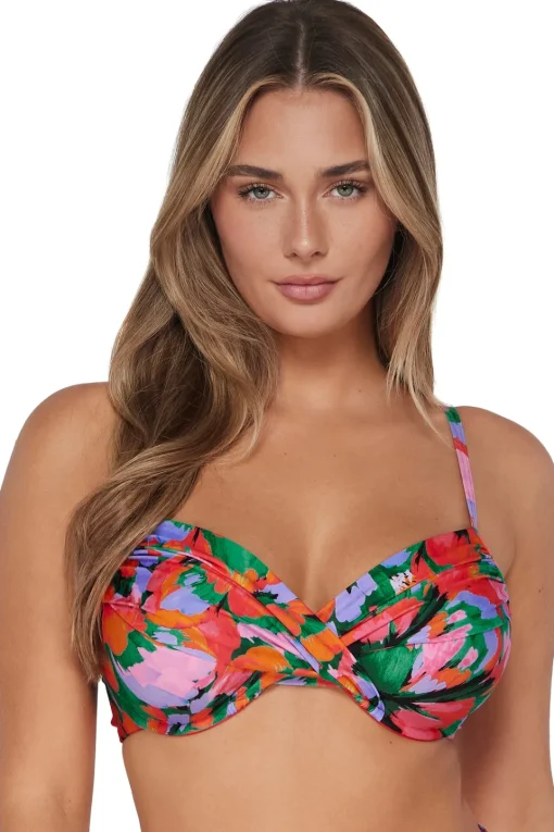 Sunsets Hummingbird Cove Crossroads Underwire Top< Plus Size | Underwire