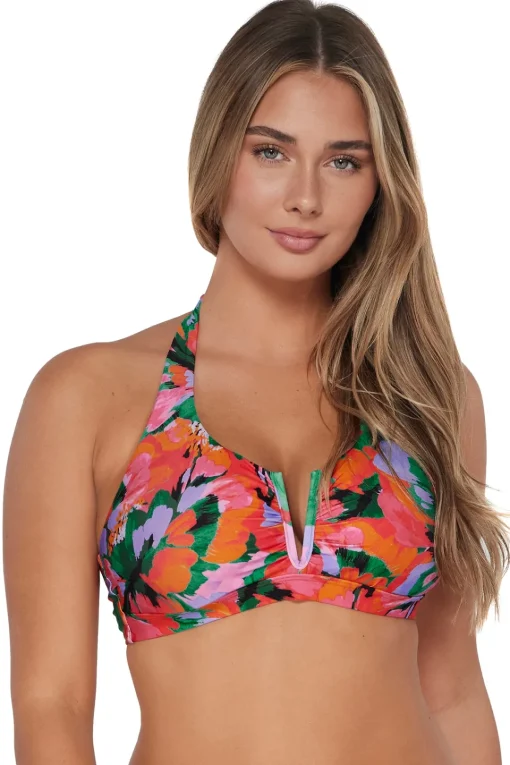 Sunsets Hummingbird Cove Vienna V-Wire Top< Plus Size | Underwire