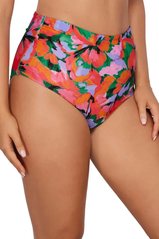 Sunsets Hummingbird Cove Capri High Waist Bottom< Plus Size | High-Waist