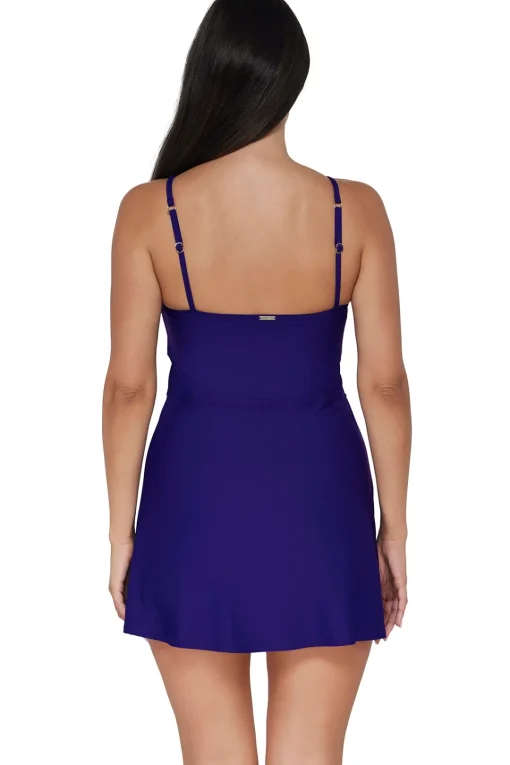 Sunsets Indigo Naomi Swim Dress One Piece< Swim Dress