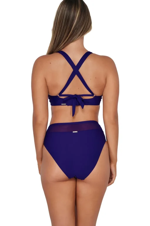 Sunsets Indigo Vienna V-Wire Top< Plus Size | Underwire