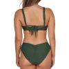 Sunsets Island Green Alana Reversible Hipster Bottom< Low-Rise | Bikini Bottoms