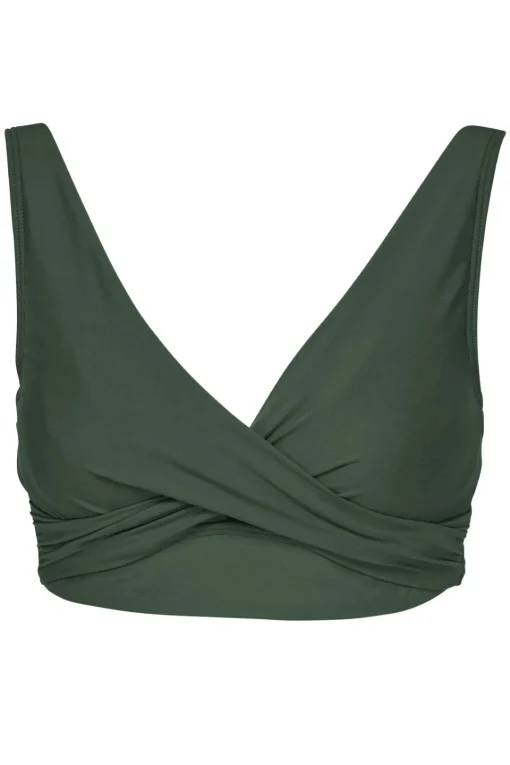 Sunsets Island Green Elsie Top< Plus Size | Underwire