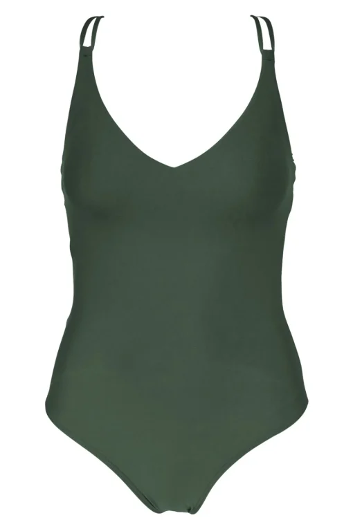 Sunsets Island Green Veronica One Piece< Classic