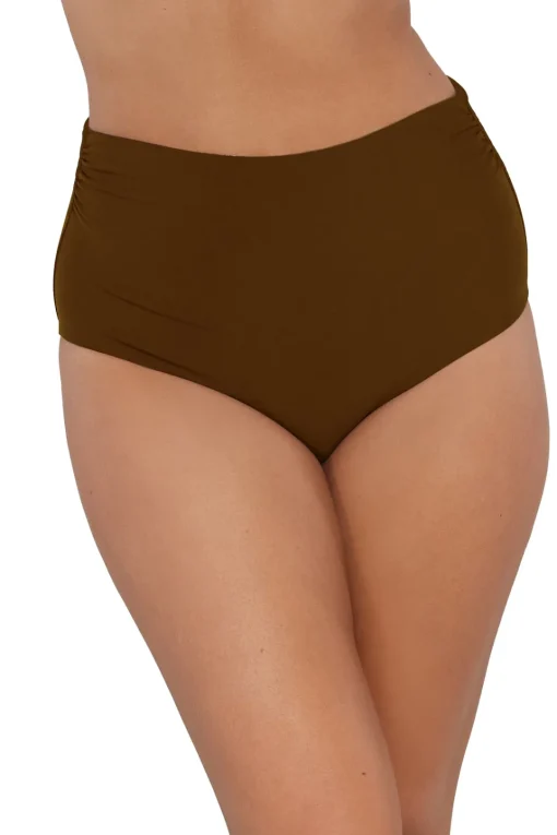 Sunsets Island Spice Capri High Waist Bottom< Plus Size | High-Waist