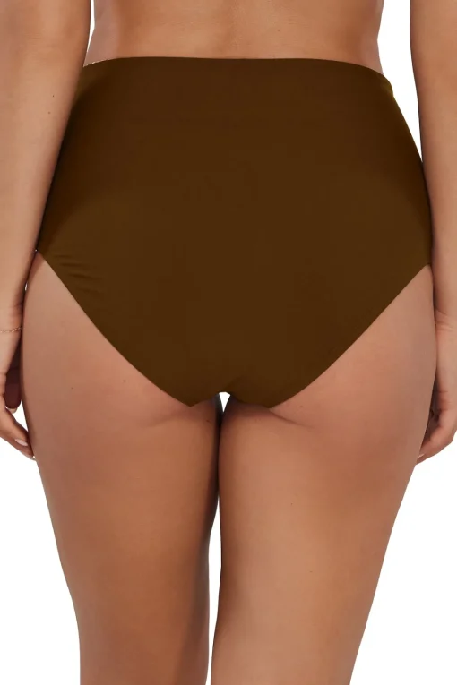 Sunsets Island Spice Capri High Waist Bottom< Plus Size | High-Waist
