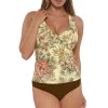 Sunsets Island Spice Elsie Tankini Top< Plus Size | Underwire