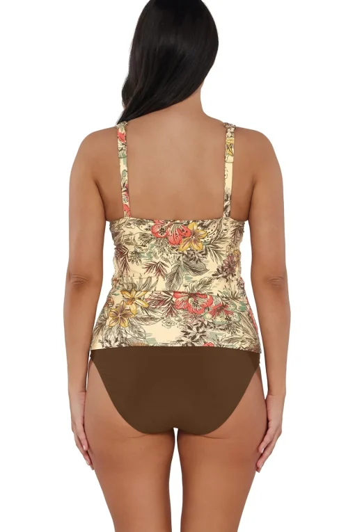 Sunsets Island Spice Elsie Tankini Top< Plus Size | Underwire