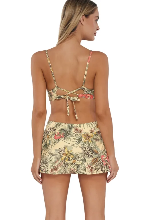 Sunsets Island Spice Sporty Swim Skirt< Plus Size