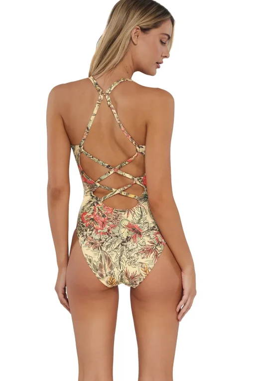 Sunsets Island Spice Veronica One Piece< Classic
