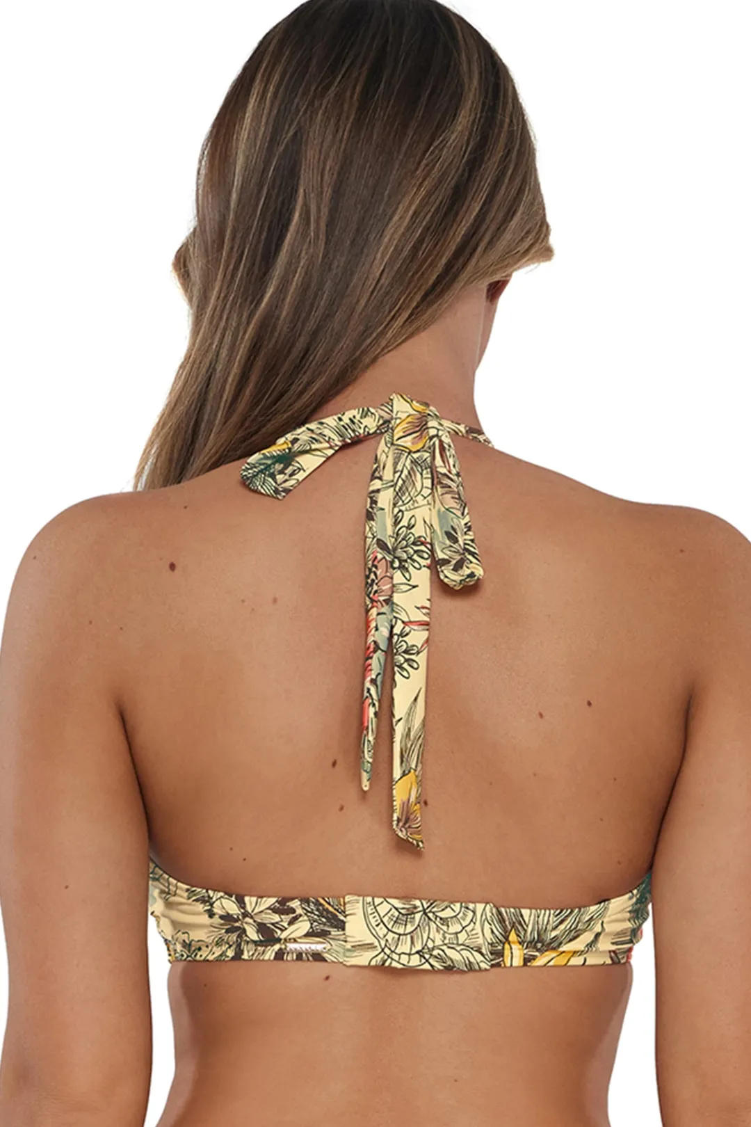 Sunsets Island Spice Vienna V-Wire Top< Plus Size | Underwire