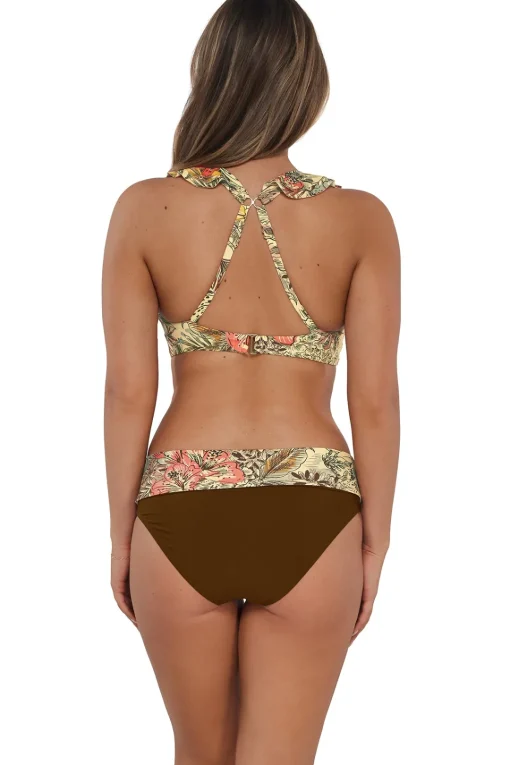 Sunsets Island Spice Willa Wireless Top< Plus Size | Wire-Free
