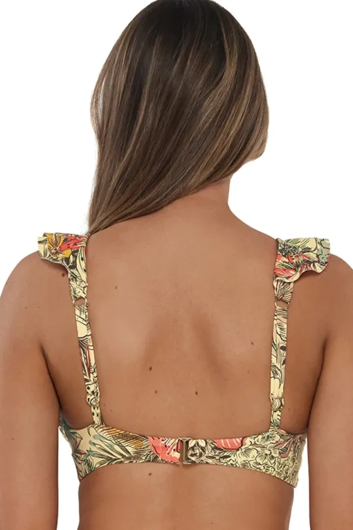 Sunsets Island Spice Willa Wireless Top< Plus Size | Wire-Free