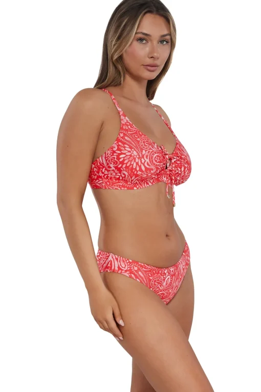 Sunsets Majorca Kauai Keyhole Top< Plus Size | Underwire