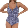 Sunsets Marina Zuri V-Wire Tankini Top< Plus Size | Underwire