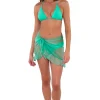 Sunsets Mint Short and Sweet Skirt< Cover-Ups