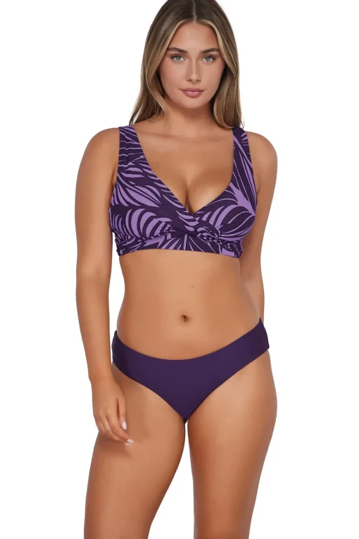 Sunsets Mystic Palms Alana Reversible Hipster Bottom< Low-Rise | Bikini Bottoms