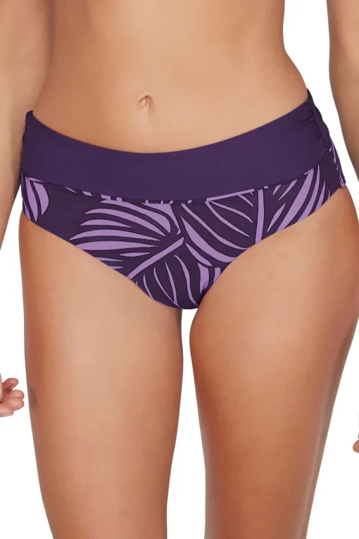 Sunsets Mystic Palms Capri High Waist Bottom< Plus Size | High-Waist