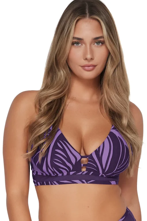 Sunsets Mystic Palms Danica Top< Plus Size | Underwire
