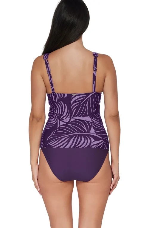 Sunsets Mystic Palms Elsie Tankini Top< Plus Size | Underwire